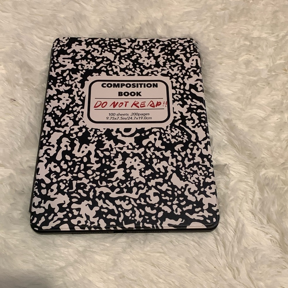 Compaction notebook iPad case with Apple Pencil holder for iPad gen 8